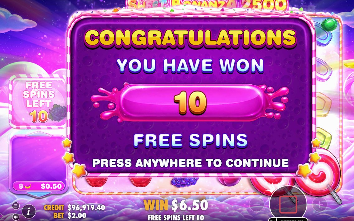 MULTIPLIER-bomber under Free Spins