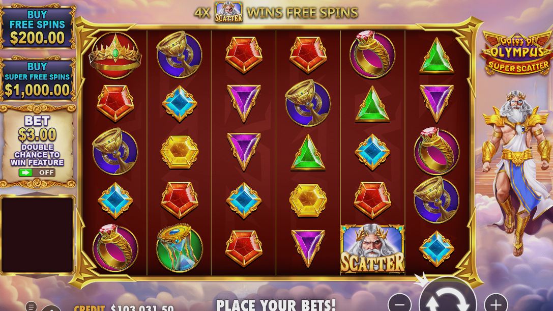 Gates of Olympus Super Scatter